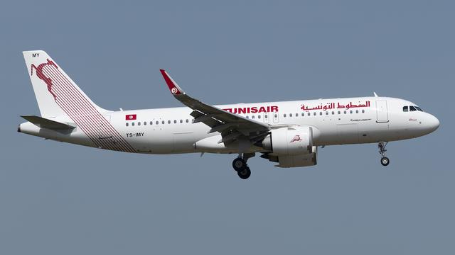 TS-IMY:Airbus A320:Tunisair
